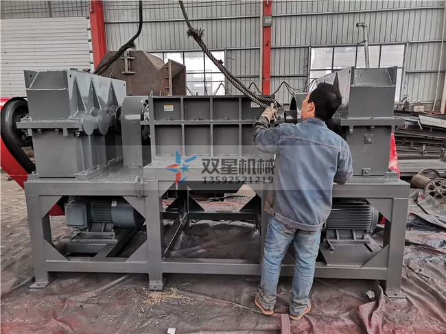 金屬撕碎機(jī)撕碎的物料呈長條狀，剪切不斷，是怎么回事？